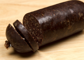 Traditional British pudding