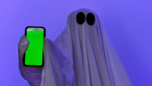 Green screen - ghosting